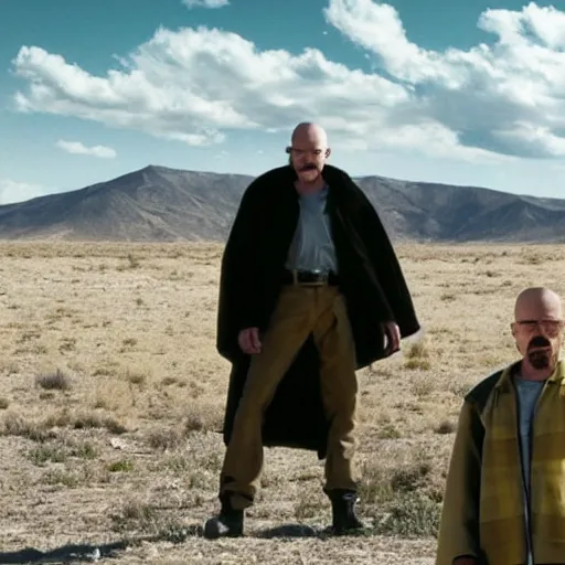 Prompt: breaking bad star wars prequels