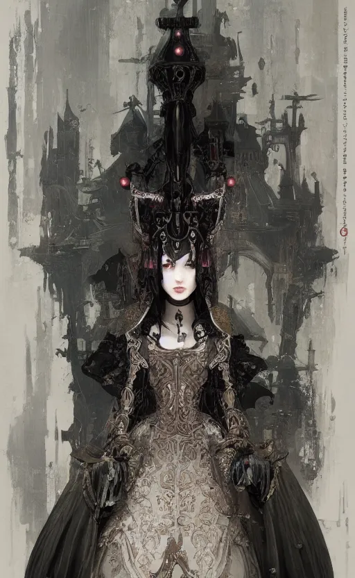 Image similar to imperial princess knight gothic girl. intricate, centered, amazing composition, by ruan jia, by robert hubert, by zhang kechun, illustration