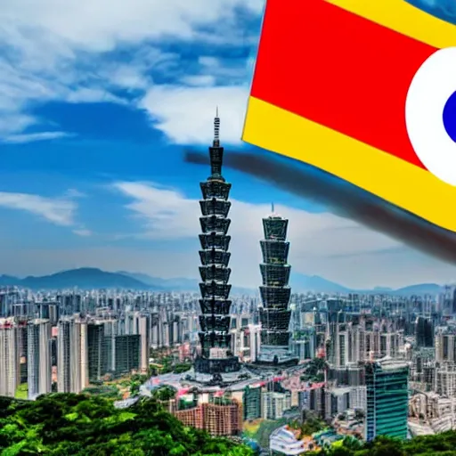 Image similar to Taiwan on August 11th 2022