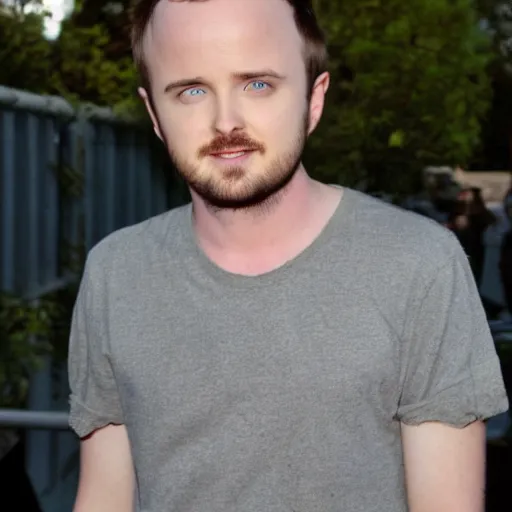 Prompt: young Aaron Paul
