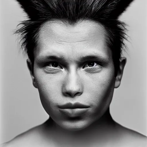 Prompt: portrait of pikachu - human hybrid, by annie leibovitz, portrait of a man, studio lighting