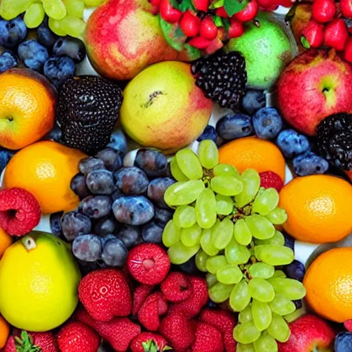 Image similar to a group of fresh fruit