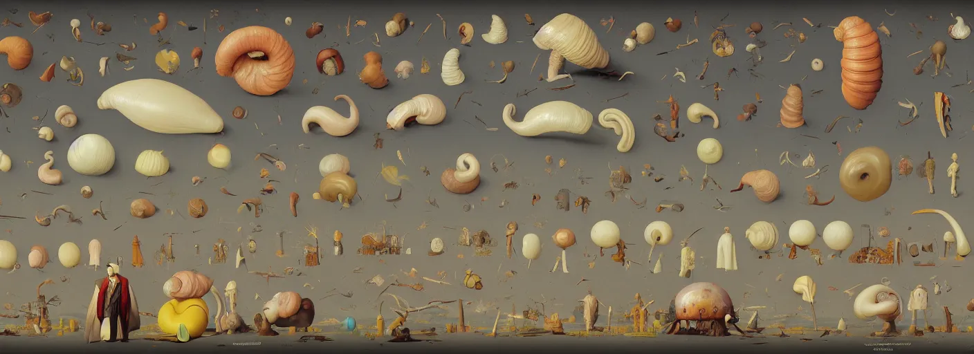 Image similar to surreal colorful single! clay snail rpg prop reference sheet white! background concept art anatomy, very coherent and colorful high contrast masterpiece by norman rockwell franz sedlacek hieronymus bosch dean ellis simon stalenhag rene magritte gediminas pranckevicius, dark shadows, sunny day, hard lighting,