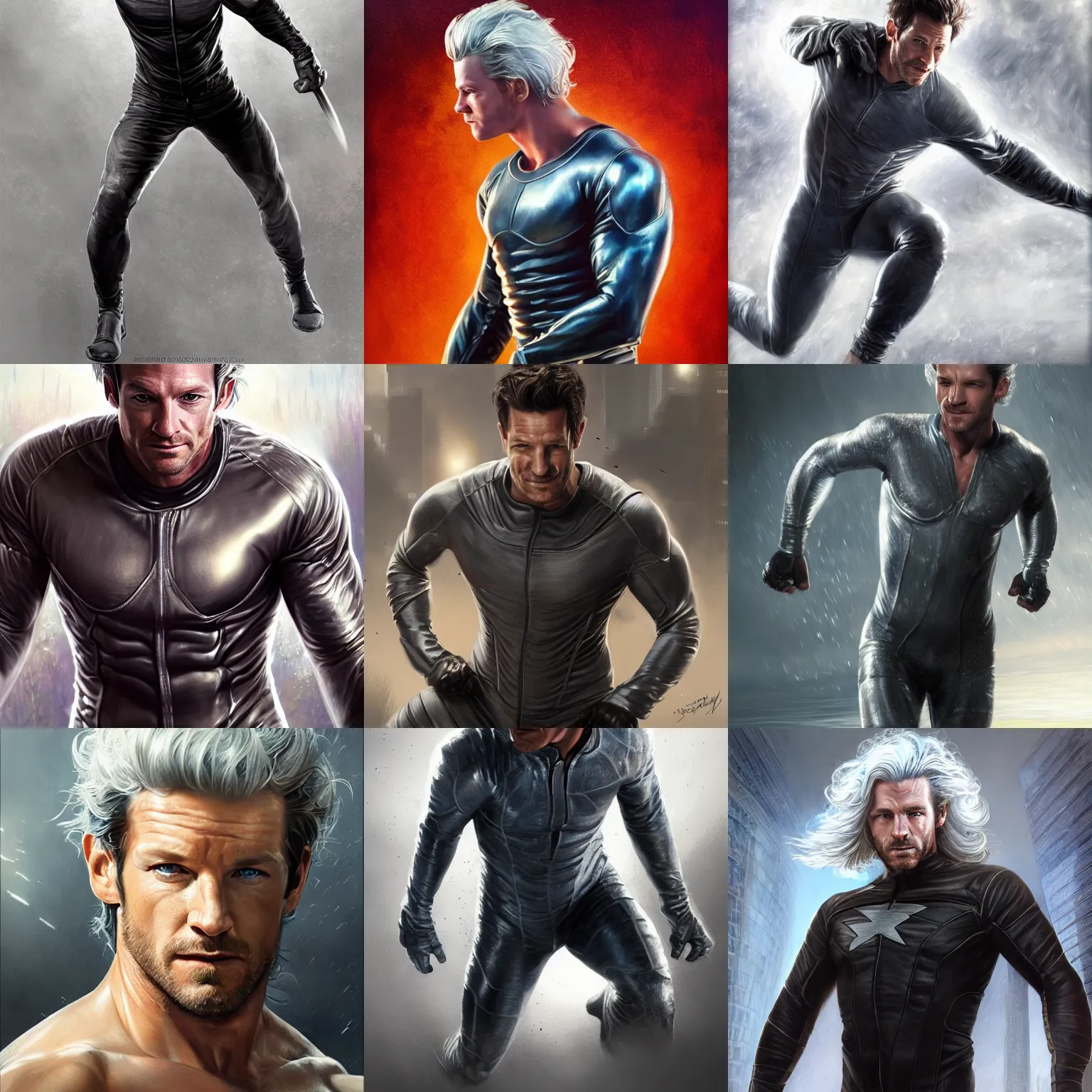 Prompt: ian bohen as quicksilver. digital painting, detailed, 8 k, trending on artstation, smooth, sharp focus artwork by mark arian, artgerm, mark keathley, greg rutkowski