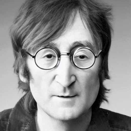 Image similar to A colored colorized photograph of old John Lennon as an old man in his eighties with short hair in the 2010s, Old John Lennon, taken in the late 2010s, taken on a 2010s Camera, realistic, hyperrealistic, very realistic, highly detailed, very detailed, extremely detailed, detailed, digital art, trending on artstation, headshot and bodyshot, detailed face, very detailed face, very detailed face, real, real world, in real life, very realistic