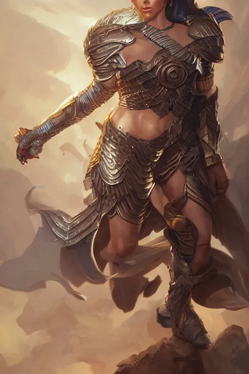 Image similar to amazon valkyrie athena, d & d, fantasy, portrait, highly detailed, headshot, digital painting, trending on artstation, concept art, sharp focus, illustration, art by artgerm and greg rutkowski and magali villeneuve