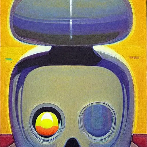 Image similar to alien by wayne thiebaud