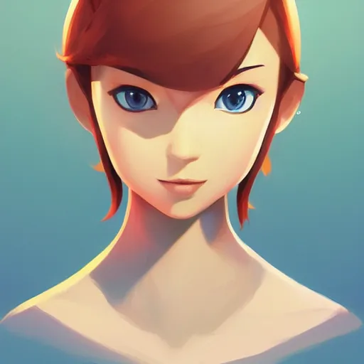 Image similar to face icon stylized minimalist nintendo wiiu, loftis, cory behance hd by jesper ejsing, by rhads, makoto shinkai and lois van baarle, ilya kuvshinov, rossdraws global illumination