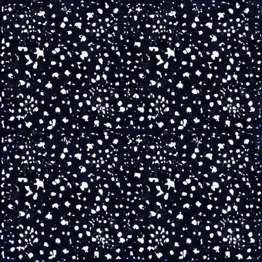 Prompt: dark blue and black void, full of tiny white stars and glyphs, crisp digital art