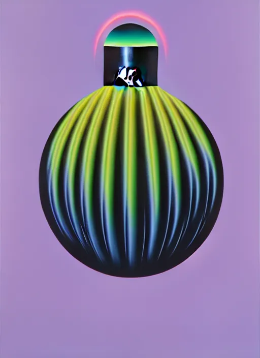 Image similar to mk 2 grenade by shusei nagaoka, kaws, david rudnick, airbrush on canvas, pastell colours, cell shaded, 8 k,