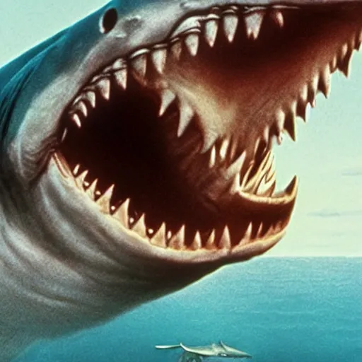 Prompt: jaws movie main carachter