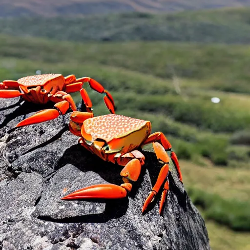 Image similar to Crab whistles on the mountain