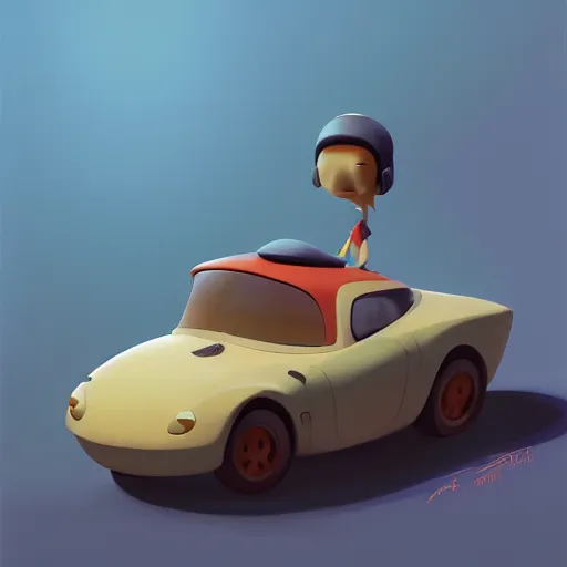 Image similar to goro fujita ilustration car spa, painting by goro fujita, sharp focus, highly detailed, artstation