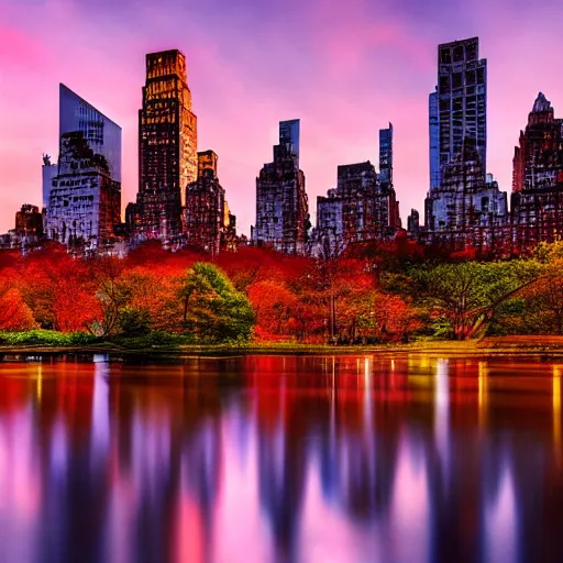 Prompt: Wallpaper HD of america, background, Central Park, city, desktop, girls, most wanted, new york, sunset, USA, view, wallpaper, woman