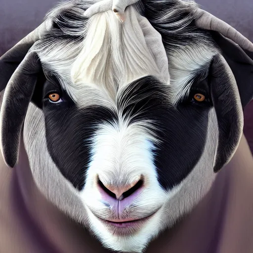 Prompt: andy milonakis as a goat, 4 k, photorealistc, high details