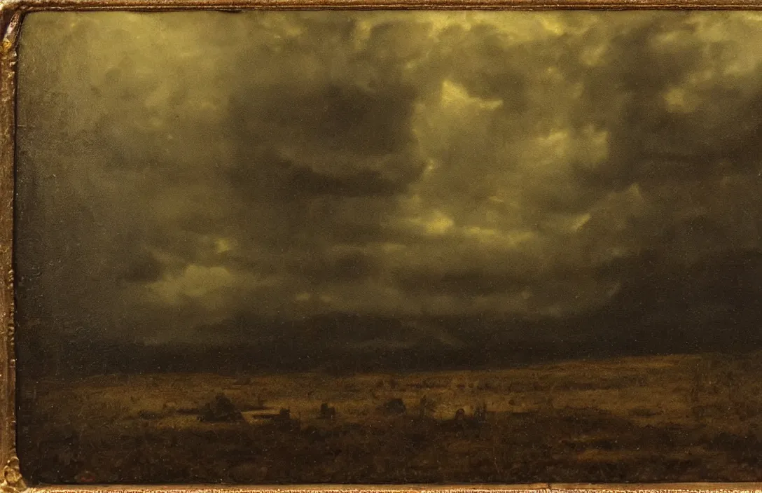 Image similar to embellishments intact flawless ambrotype from 4 k criterion collection remastered cinematography gory horror film, ominous lighting, evil theme wow photo realistic postprocessing the brush strokes merge imperceptibly applied his knowledge of mathematics in his paintings mindscape jan van der heyden