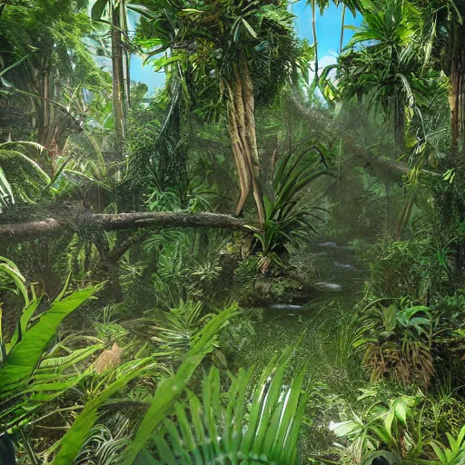 Image similar to jungle filled with spider web, ultra realistic, intricate details, highly detailed, photorealistic, 8 k, vegetation, water