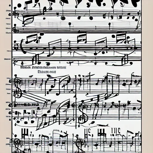 Image similar to music sheet