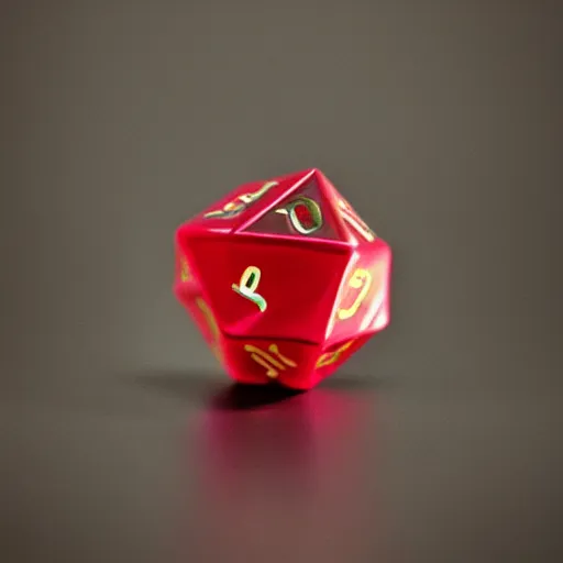 Image similar to a fuzzy d 2 0, realistic photography, high detailed