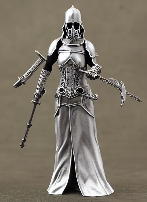 Image similar to 80mm, resin detailed model figure of Alchemy Imperial Princess knight gothic silver