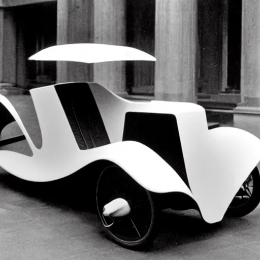 Prompt: car designed by victor horta