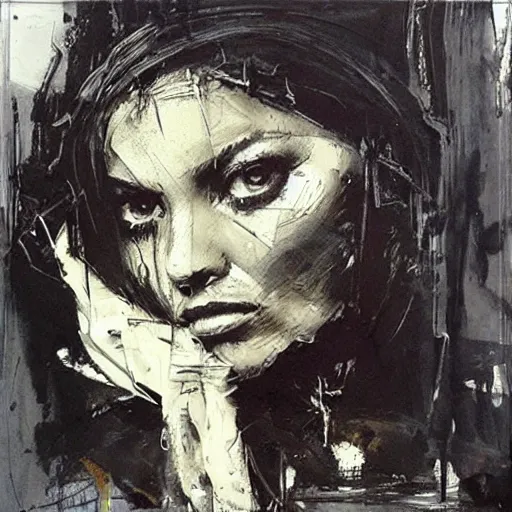 Image similar to artwork woman by Guy Denning