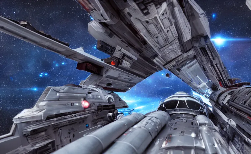 How to create Star Wars space battle VFX - FXhome