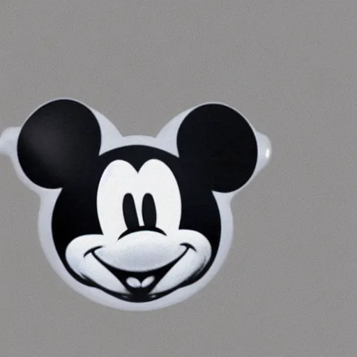 Prompt: mug shots photograph of mickey mouse, photorealistic