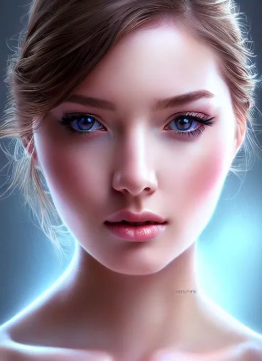 Image similar to a gorgeous female photo, professionally retouched, soft lighting, full body shot, realistic, smooth face, perfect eyes, symmetrical, wide angle, sharp focus on eyes, 8 k high definition, insanely detailed, intricate, elegant, art by artgerm