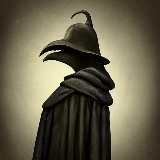 Prompt: teenage plague doctor yearbook photo. extremely lush lifelike detail. award - winning digital art by ansel adams, roger deakins, steichen. surreal scientific photoillustration, masterpiece, artstation, shutterstock polycount contest winner, biomorphic. child larva plague doctor