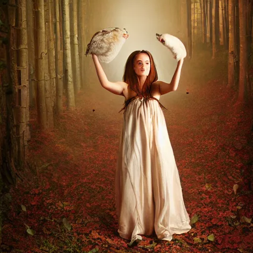 Image similar to photo of young woman by tom chambers