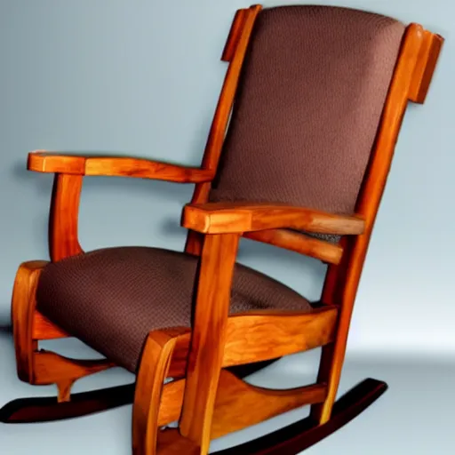 Image similar to beautiful wooden art deco rocking chair furniture plans detailed