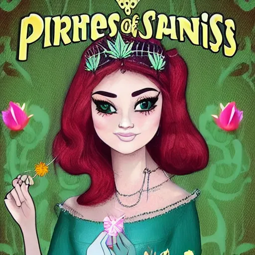 Image similar to princess of cannabis