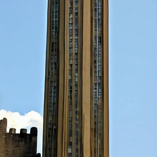 Prompt: art deco tower