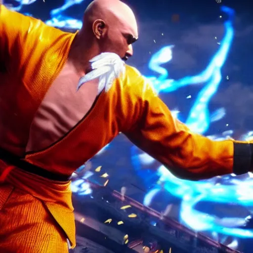 Prompt: wong Fei Hung in Tekken 7 game