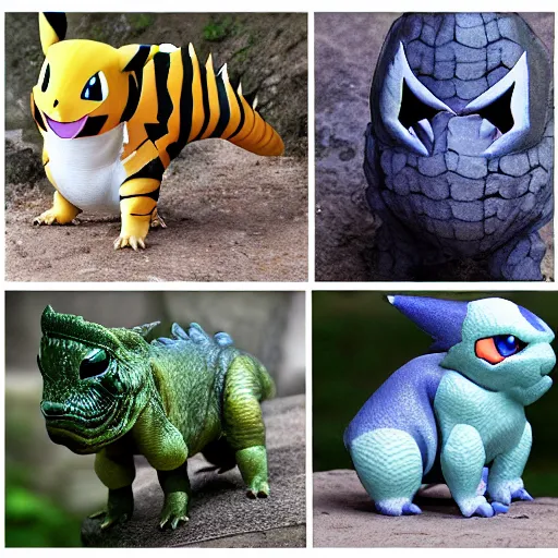 Image similar to real life Pokemon, creepy!!!, scaly!!!, menacing, evil, ultra realistic!!!, daytime, slight overcast, sharp focus