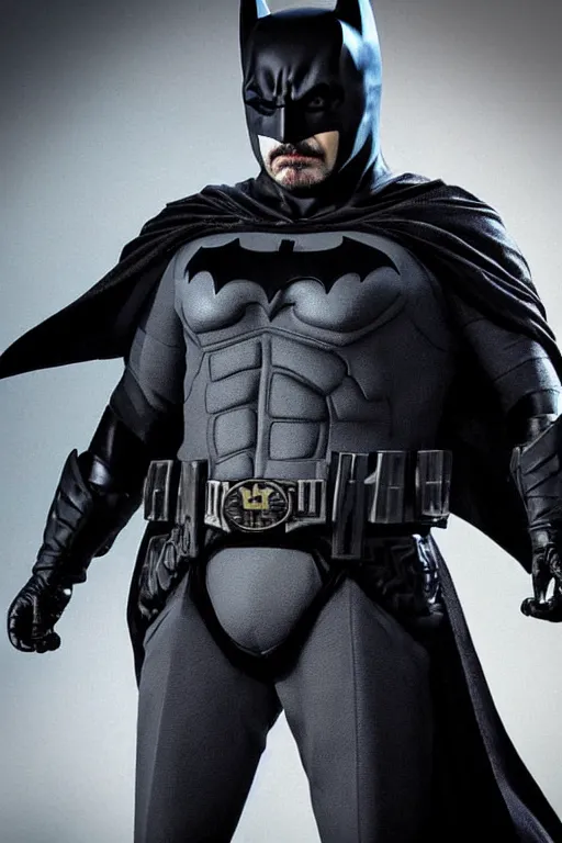 Image similar to matt berry as batman, highly detailed face