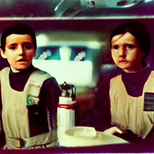 Image similar to ted cruz is a grub worm, Star Wars film look, 35mm film, autochrome