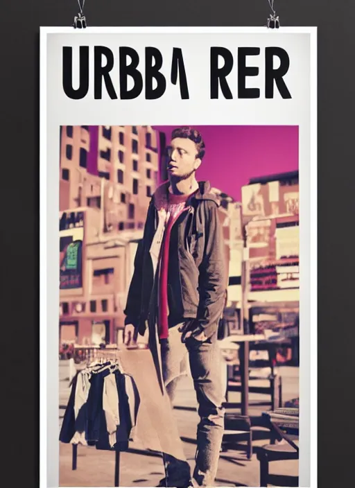 Image similar to urban outfitters poster