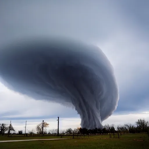 Image similar to A tornado