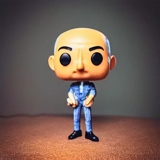 Image similar to “ very very intricate photorealistic photo of a jeff bezos funko pop, detailed studio lighting, award - winning crisp details ”