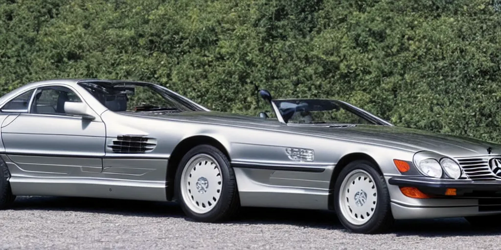 Image similar to “1980s Mercedes McLaren SLR”