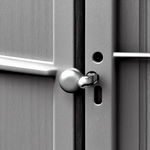 Image similar to door latch, realistic photo, 8 k