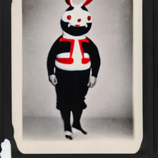 Image similar to 1 9 5 0 s polaroid picture of mr mime