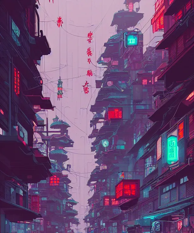 Image similar to a street view of a cyberpunk chinatown, fantasy, elegant, digital painting, artstation, concept art, matte, sharp focus, illustration, art by josan gonzalez