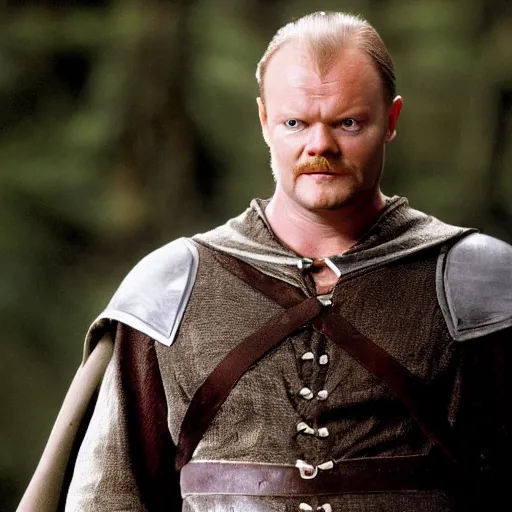 Prompt: stefan raab in lord of the rings