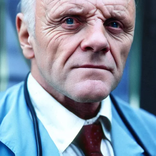 Prompt: high quality, extremely detailed photograph of young anthony hopkins as doctor who, directed by matthew vaughn, 2 0 1 5