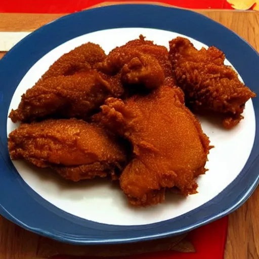 Image similar to jello shaped like fried chicken