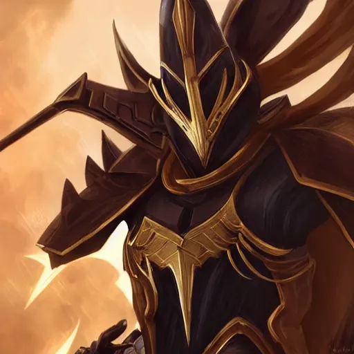 Image similar to cinematic, hyperdetailed elegant beautiful stunning league of legends azir armor fanart, warframe, destiny, octane