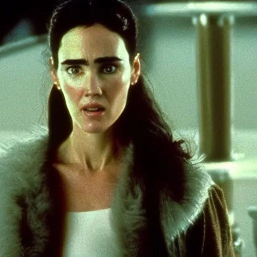 Image similar to a still of jennifer connelly in the empire strikes back (1980)